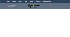 Desktop Screenshot of hadooptrainingonline.com